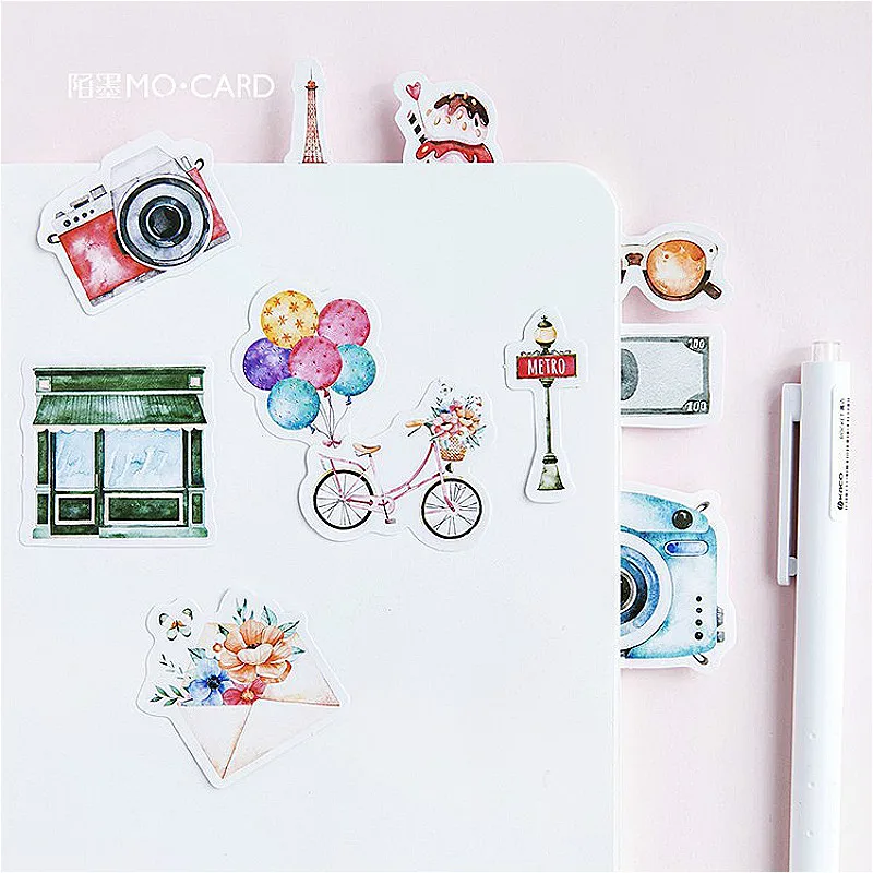 2020 Новый Kawaii путешествие в лента Washi DIY планировщик изоляционная стикеры Липкая