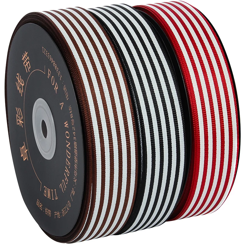 2 5 см корсажная лента в черно-белую полоску подарочная декоративные ленты