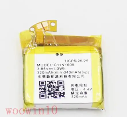 

For C11N1609 battery 320mAh Battery for ASUS ZenWatch 3 (WI503Q) Smartwatch