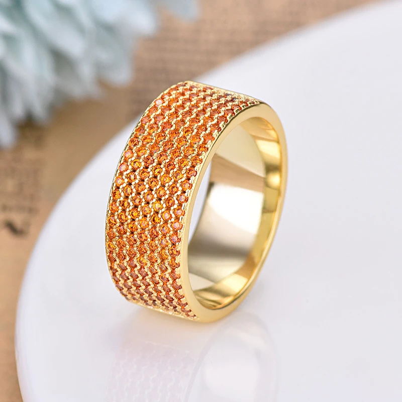 2021 для женщин кольцо широкий вариант простое оранжевого черного цветов