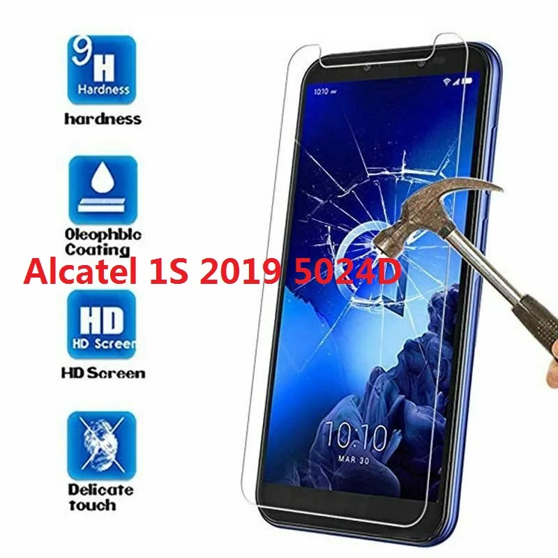 Закаленное стекло для Alcatel 1 5033D 2019 пленка экрана 2018 | Мобильные телефоны и