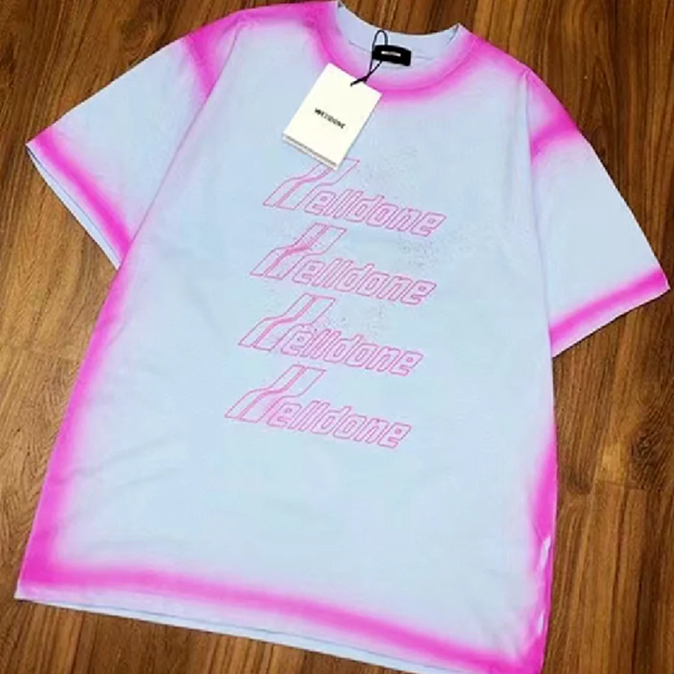 

Черная футболка WE11DONE, мужские футболки из тяжелых тканей, топы Welldone, Летние Стильные женские футболки, Новое поступление 2021