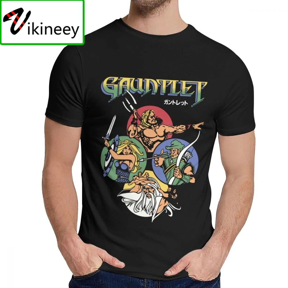 Футболка для мужчин в стиле Аркады старой школы из 1985 хлопка модная мужская