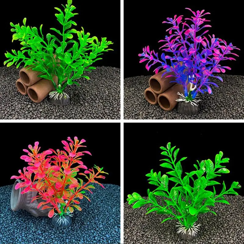 

1pcs Aquarium Artificial Plants Fish Tank Decoration Water Grass Decor View Decorations Aquarium Home Decoration Accessories