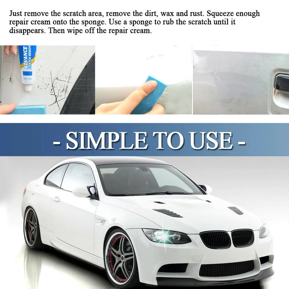 

Car Scratch Repair Body Compound Paste Remover Kits Touch Up Clear Car Wash Maintenance