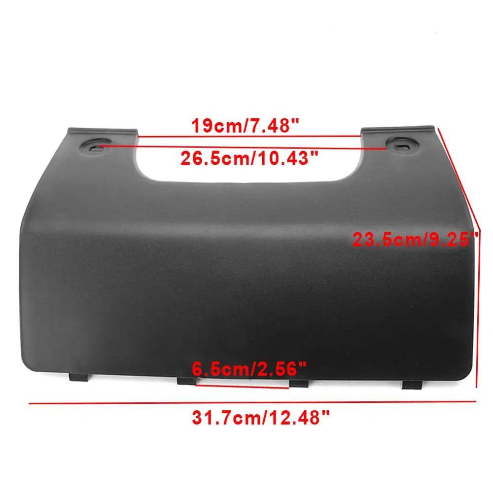 Автомобильный Черный задний бампер обшивка для буксировки с зажимом Land Rover Discovery