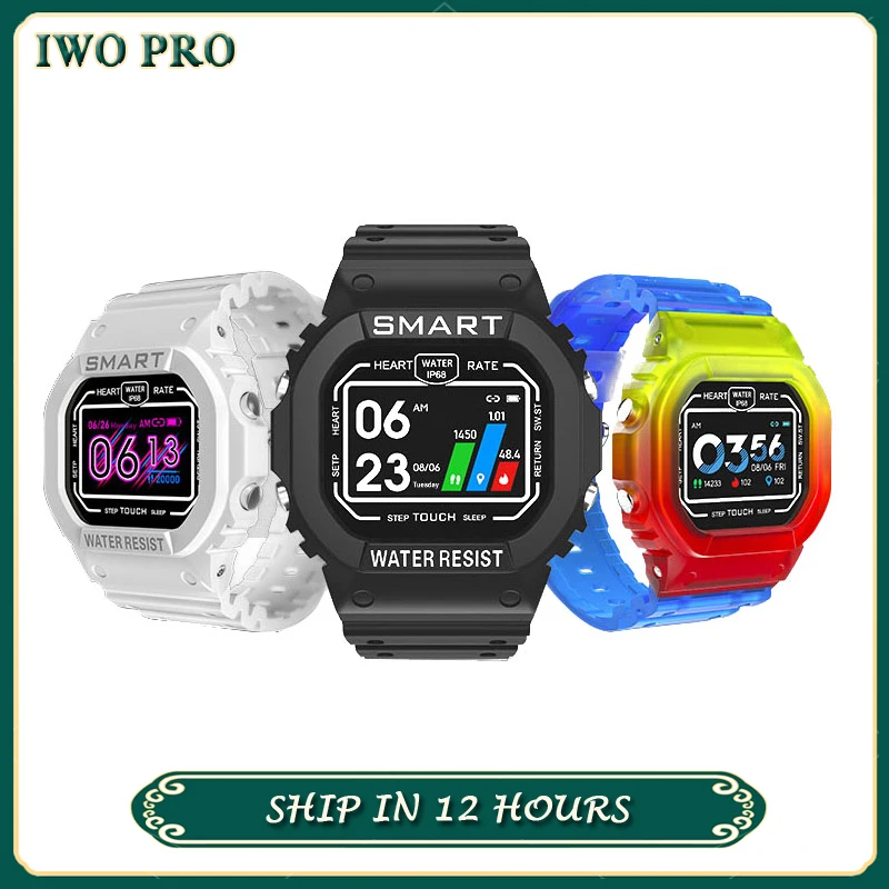 

Смарт-часы IWO PRO K16 водонепроницаемые Ip68 спортивные часы для Ios Android пульсометр кровяное давление Смарт-часы браслет
