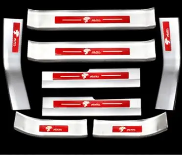 Автомобильная дверь из нержавеющей стали приветственная педаль пороговое