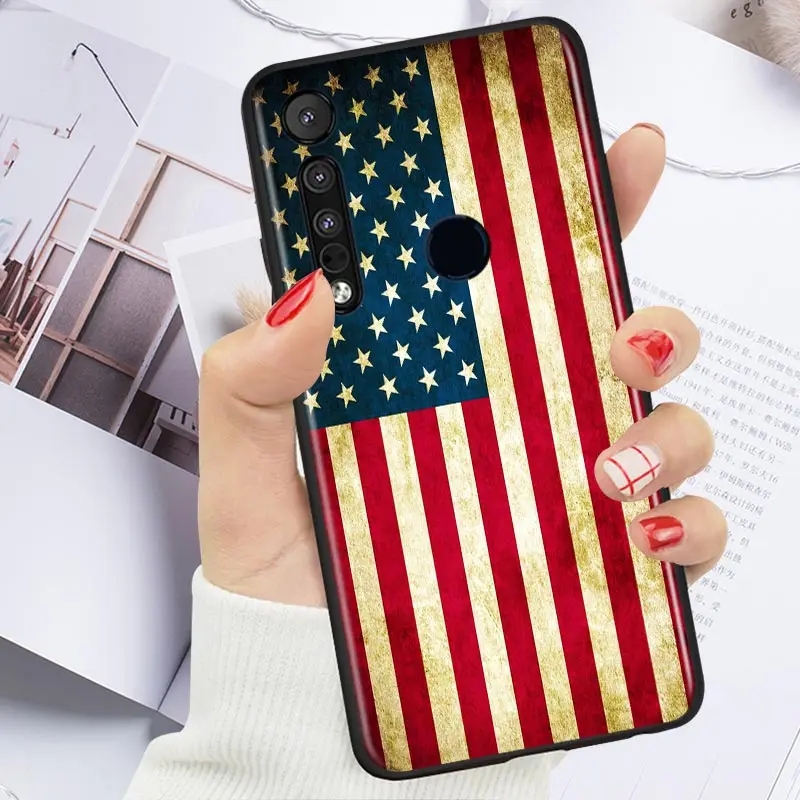 

Fashion Flags World For Motorola G9 G8 G Stylus Power One Fusion Hyper Edge E7 E6 5G Plus Play Lite Silicone Phone Case