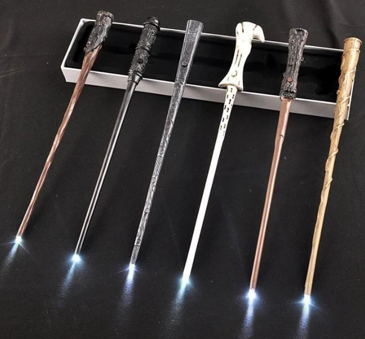 17 видов волшебных палочек Поттер Косплей Sirius Гермиона Rohn Dumbuliduo волшебный светильник палочка высокое