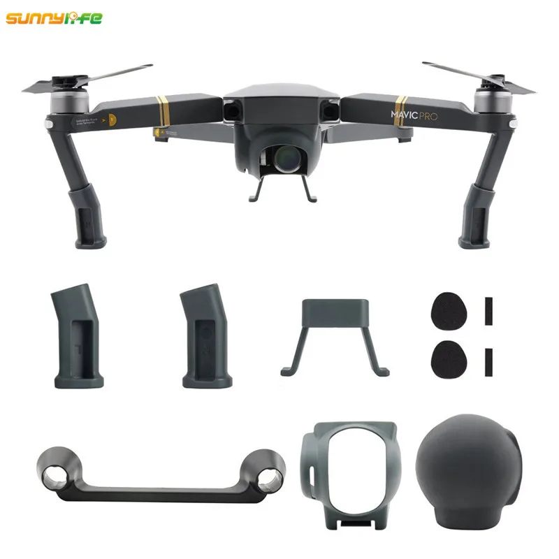 Для DJI Mavic Pro бленда объектива камеры солнцезащитный козырек пульт дистанционного