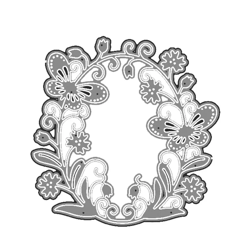 Новинка 2020 металлические высечки и Скрапбукинг для изготовления бумаги Бабочка