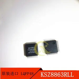 KSZ8863RLL patch LQFP48 3 port Ethernet switch original products