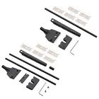 Аквариумный скребок для водорослей из нержавеющей стали, лезвие для живых водных растений, очистка травы, набор инструментов для очистки