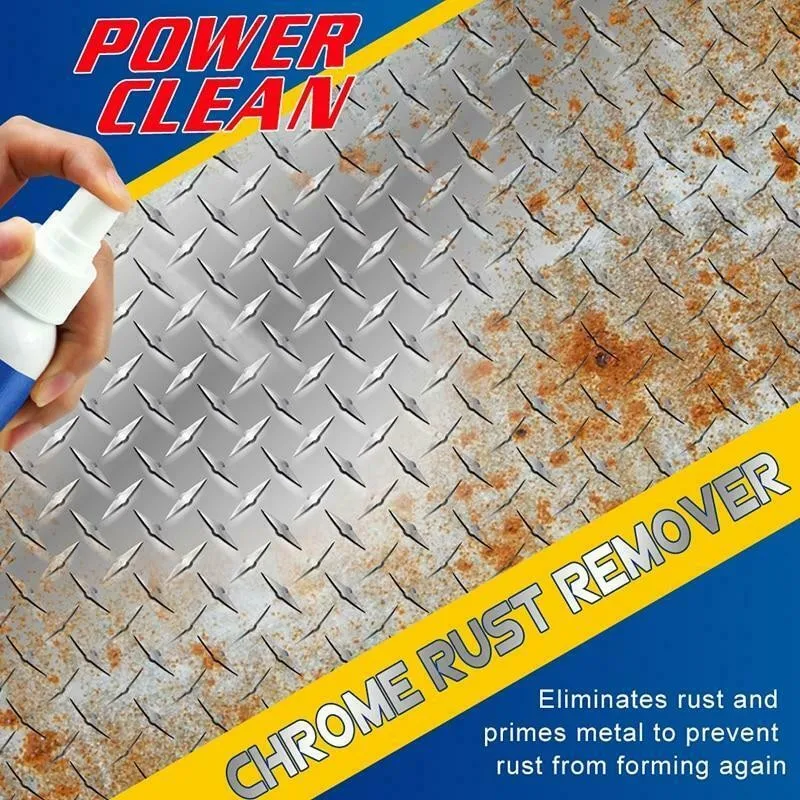 

Transparent Chrome Rust Remover Vehicle Car 1 Pcs Instant Remover Ready To Use