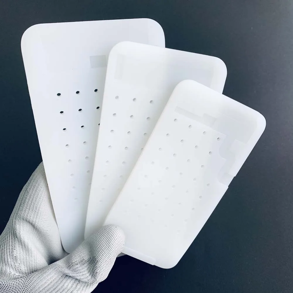 Разделитель ЖК экрана нескользящий Силиконовый коврик для X XS XSMax 11 12 pro MAX с