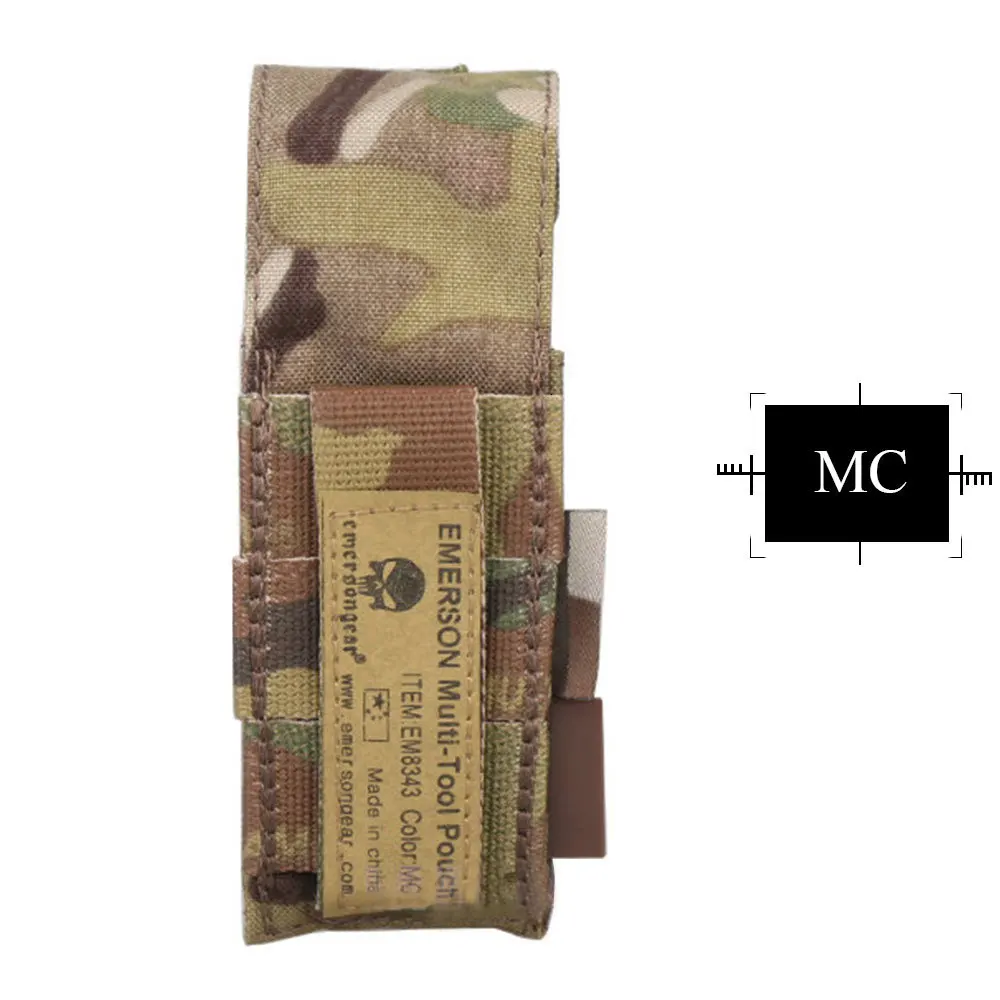 EMERSONGEAR боевой светильник многофункциональный инструмент чехол для фонарика пистолет маг мешок Спорт Пейнтбол бой Охота CS шестерни чехол EM8343
