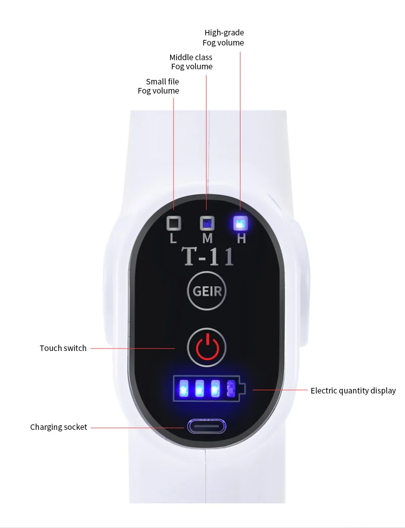 800 мл беспроводной электрический дезинфицирующий опрыскиватель синий