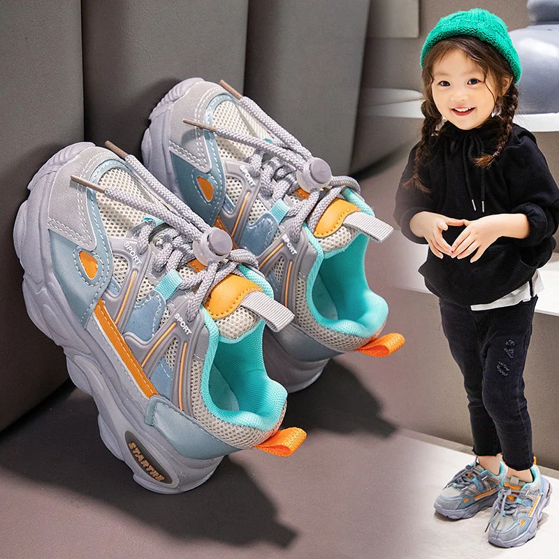 

For Girl's Fashion Brand Kids Flats Children Sports Running Shoes Fitness Summer Child Sneaker Girls Shoes