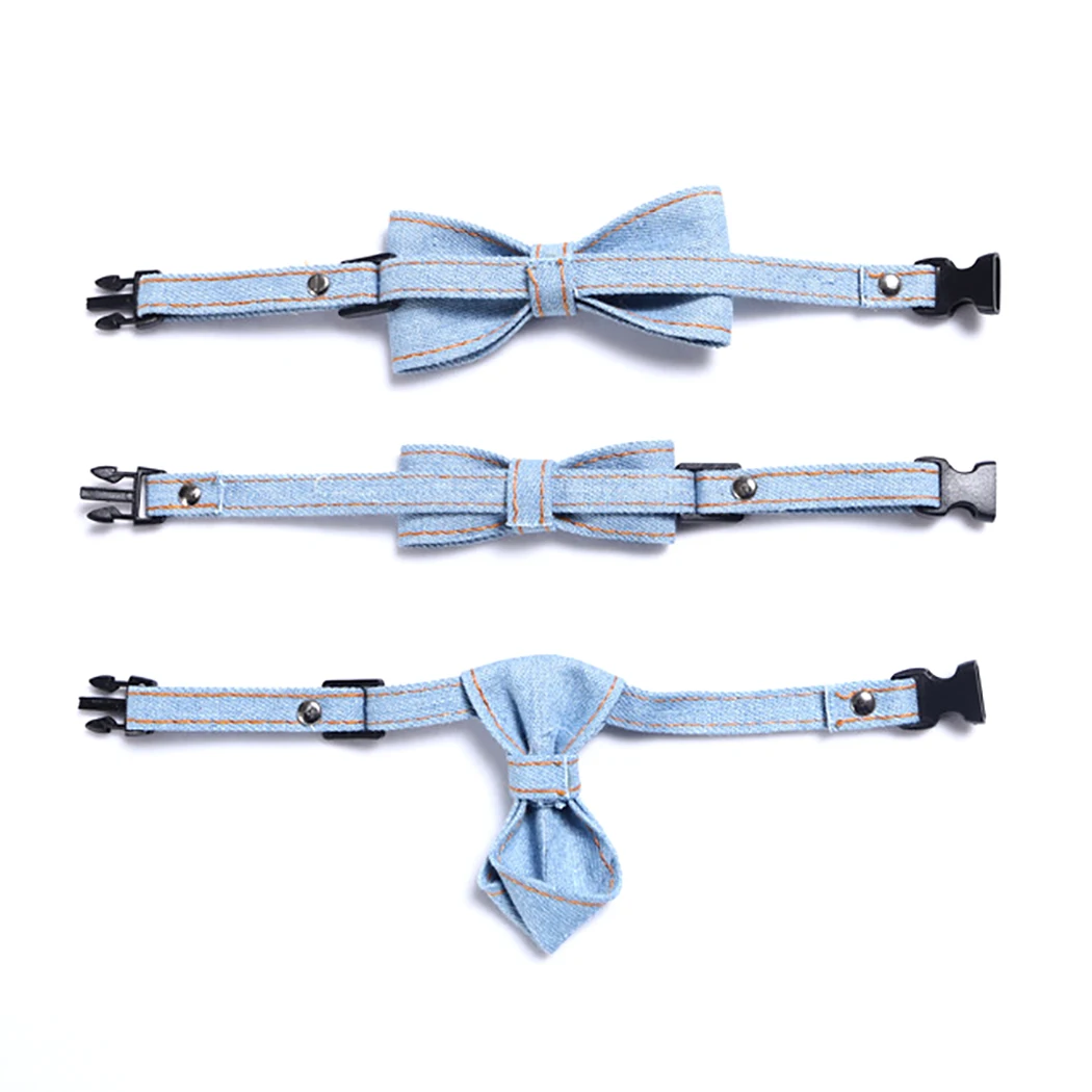 3 шт. галстук для животных набор декоративный регулируемый собаки бабочка