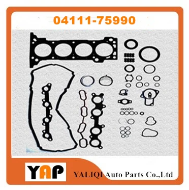Комплект прокладок для ремонта двигателя FITToyota TRH1 # HIACE HILUX Innova 1TRFE 1TRZFE 1TR 2.7L L4 04111 75990