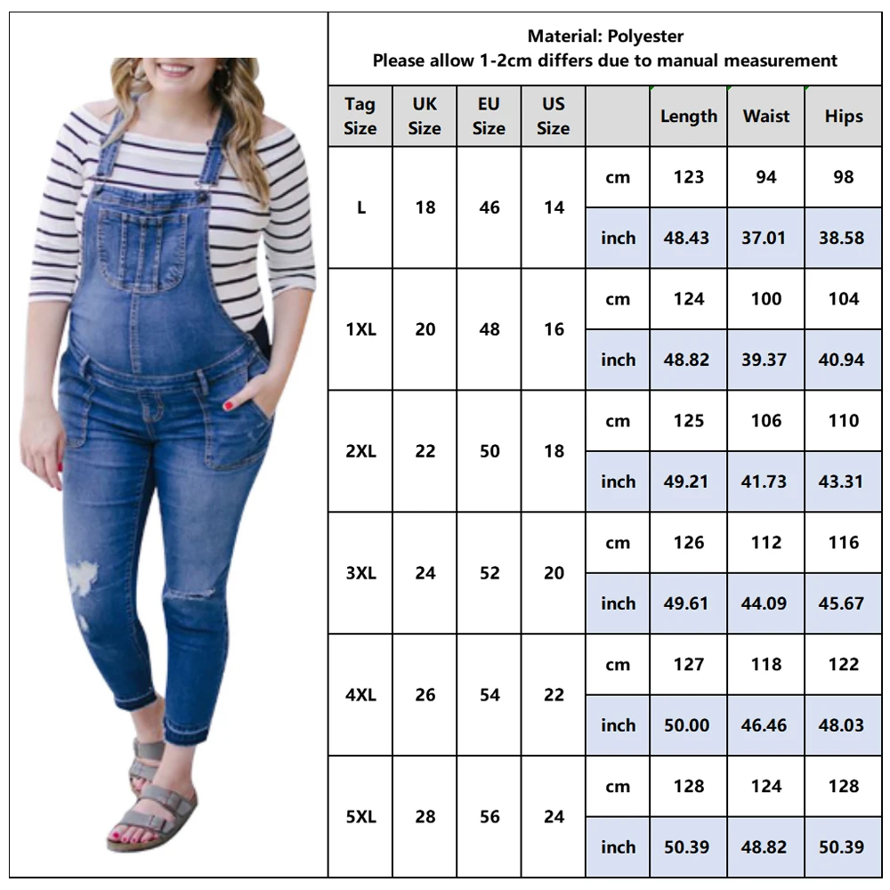 Штаны для беременных комбинезон штаны джинсы большие размеры рваные женщин ropa