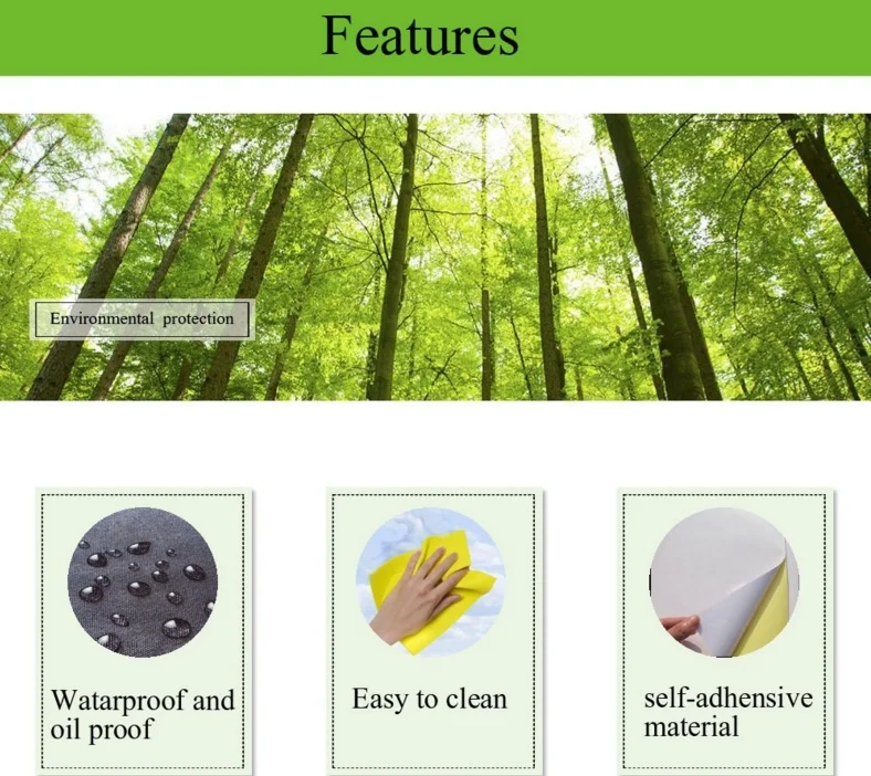 Ретро плитка стикер для кухни Ванная Комната ПВХ самоклеющиеся настенные