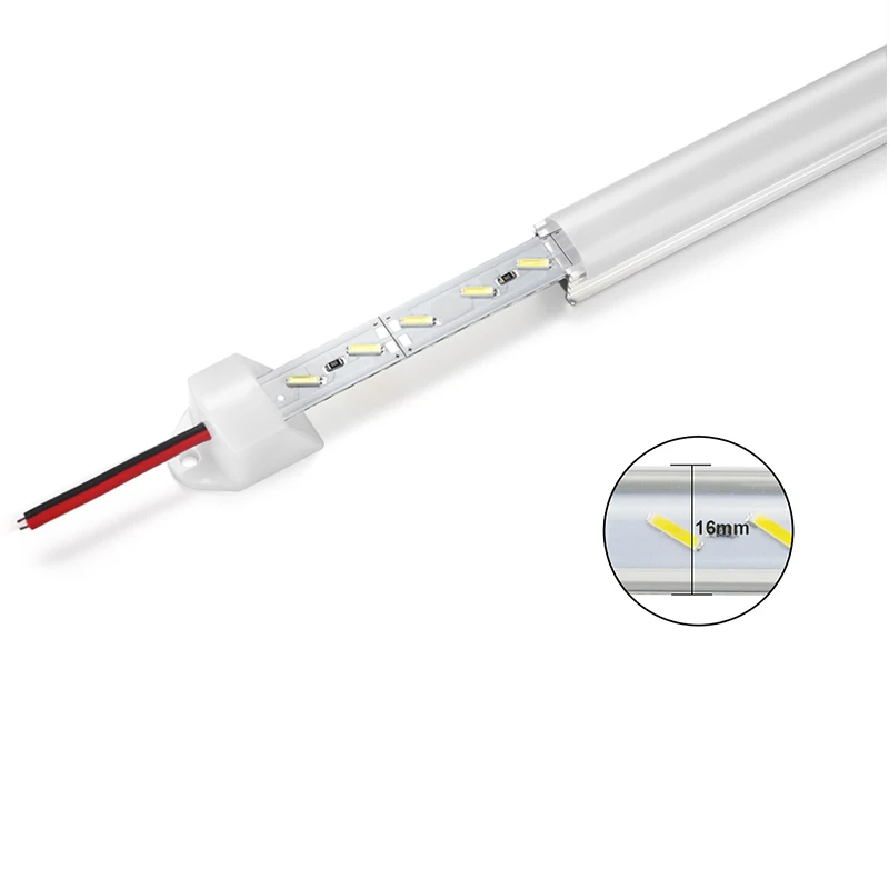 10 шт* 50 см светодиодный жесткий бар светильник s DC12V 36 светодиодный 8520 SMD Алюминий сплав светодиодный полосы светильник