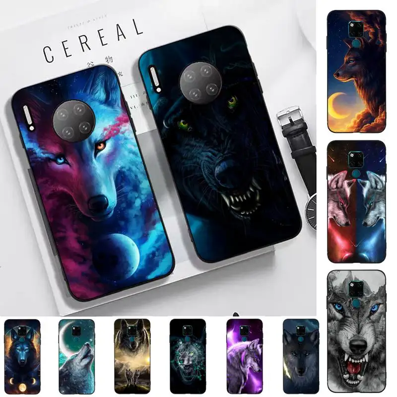 

Wolf Phone Case for Huawei Mate 20 10 9 40 30 lite pro X Nova 2 3i 7se