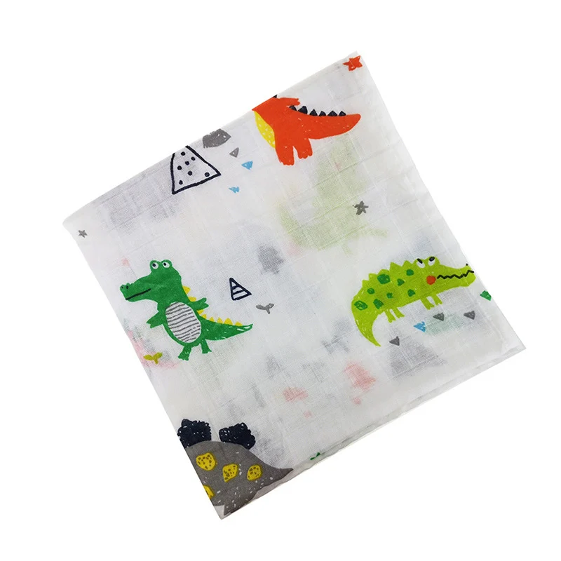 Новое хлопковое детское одеяло мягкое из органического хлопка для новорожденных