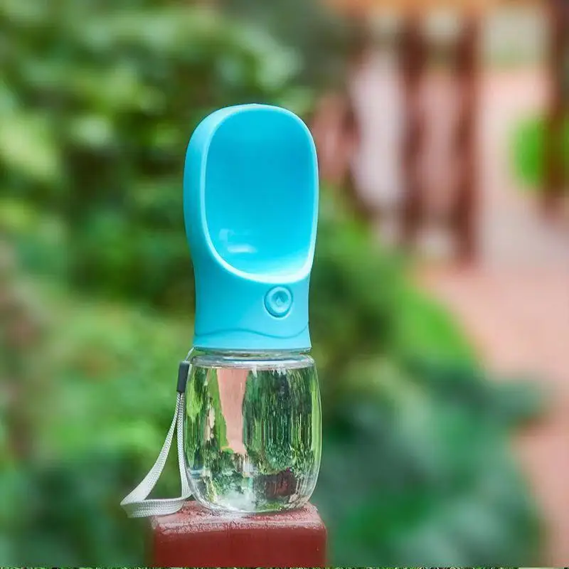 Портативная бутылка для воды домашних собак маленьких и больших путешествий