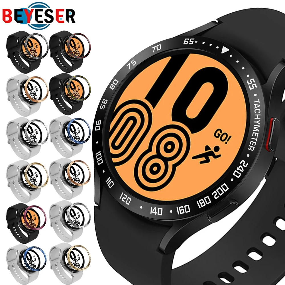 

Металлический Чехол-кольцо для смарт-часов Samsung Galaxy Watch 4 40 мм/44 мм