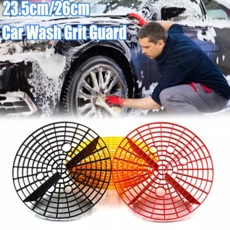 1pc 23.5/26cm Car Cleaning Tool Wash Grit Guard Insert Washboard Bucket Filter