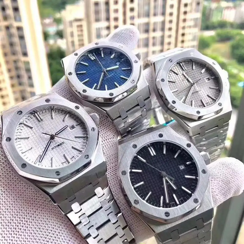 Мужские спортивные наручные часы MIYOTA 8215 мужские из нержавеющей стали светящиеся