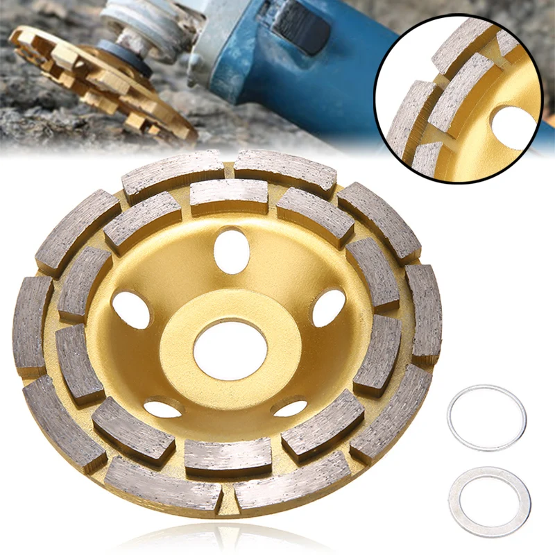 125 мм Алмазный сегмент шлифовальный круг диск чашка Мрамор Бетон гранит