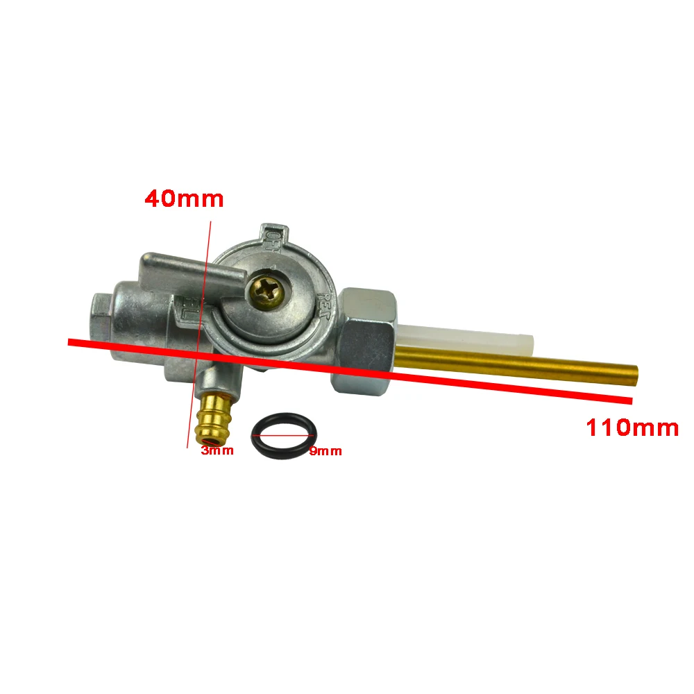 Мотоциклетный топливный Petcock клапан-переключатель для газового бака 14 мм Yamaha RX50
