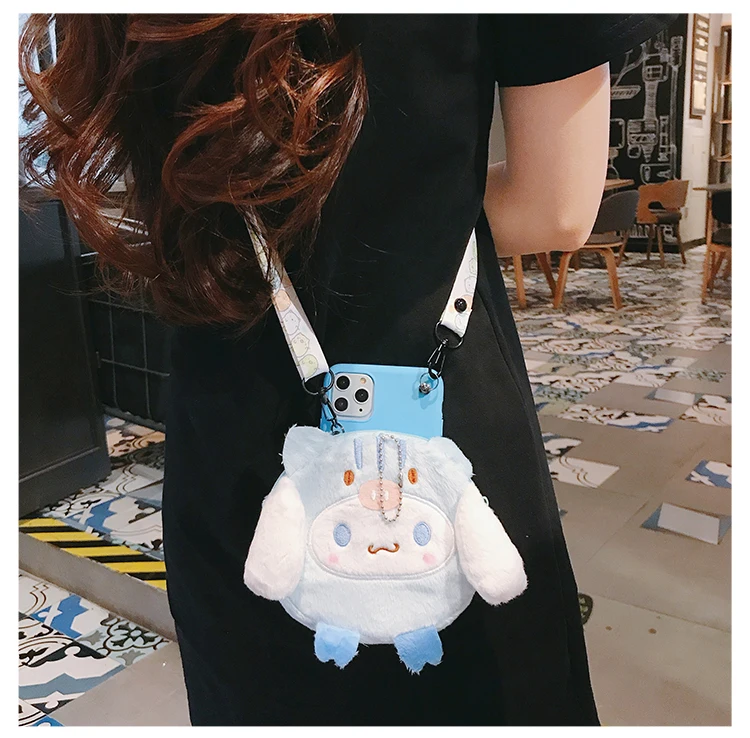 Чехол для iPhone 11 pro max с мультяшным рисунком, милая melody Cinnamoroll Обложка кошелька для iPhone XS max XR X 8 plus 6S 7+ ремешок в подарок