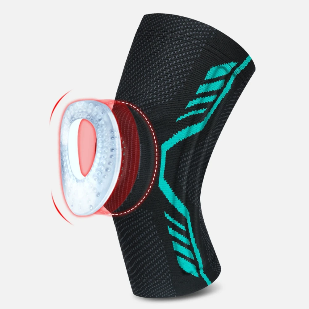 

1PC Elbow Knee Pads Thermal Compression Leg Support Weight Lifting Basketball Knee Pad Sleeve Accessory