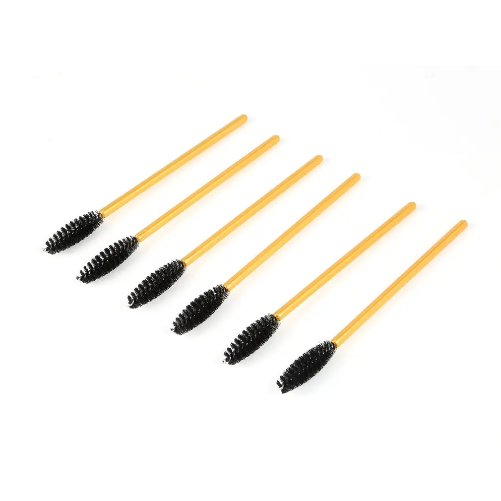 100 шт./компл. по одному Одноразовые ресниц щеточный мини-тушь для