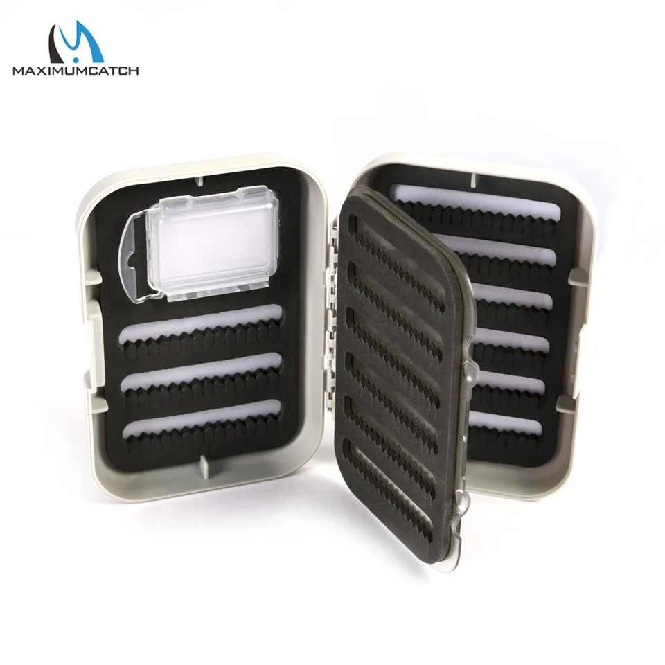 Maximumcatch Maxcatch Высококачественная пластиковая коробка для ловли нахлыстом с