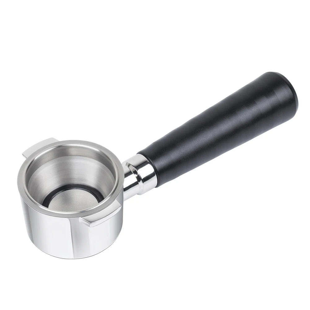 

Coffee Bottomless Portafilter Machine Non Pressurized Filter Basket 51mm Stainless Steel Handle Home Kitchen Filter Accessories