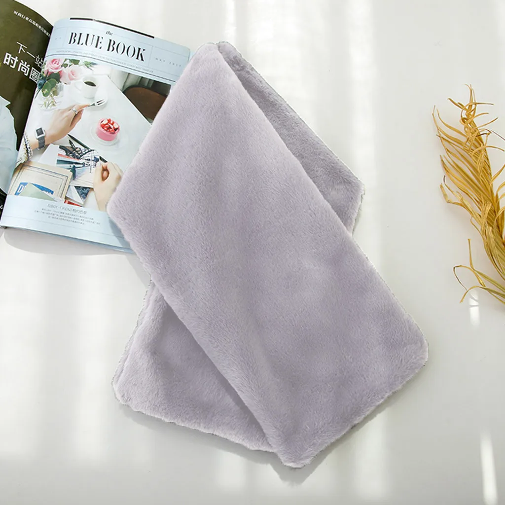 Plush Scarf Women's Warm And Comfortable Winter Foulard Femme Fur Collar Women Bufandas Invierno Mujer |