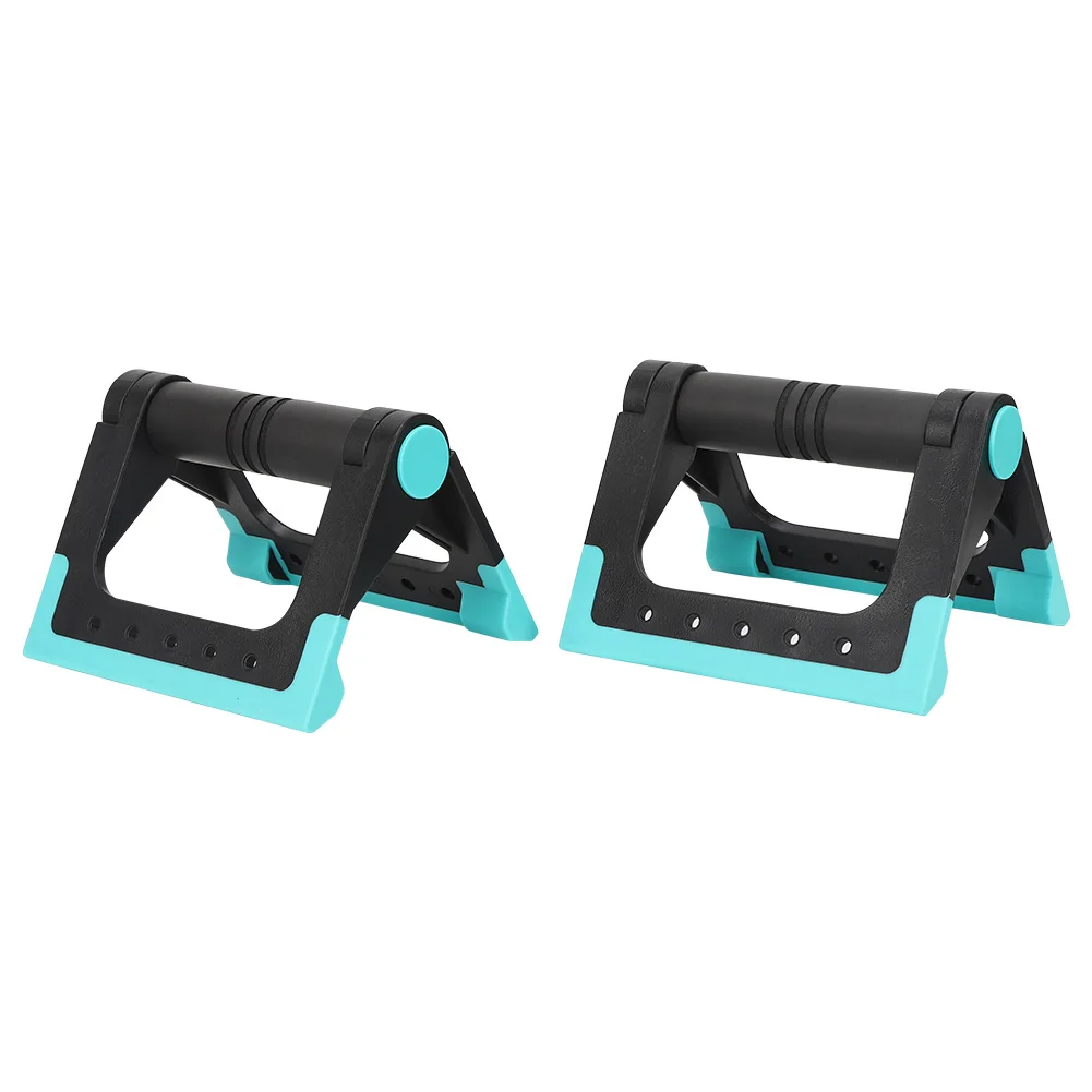 

2 шт. цвет: черный, Синий Многофункциональный пуш-ап подставки для ручек баров тренажер тренажерный зал, Фитнес тренировочная Спортивная Фит...