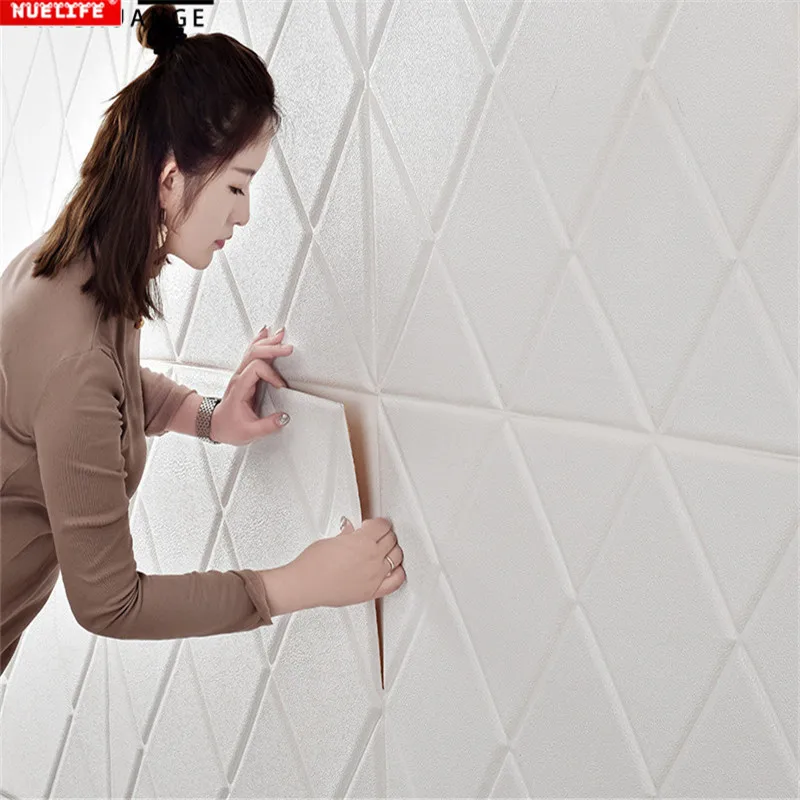 3d наклейки на стену с золотым алмазным рисунком мягкая посылка защитой от