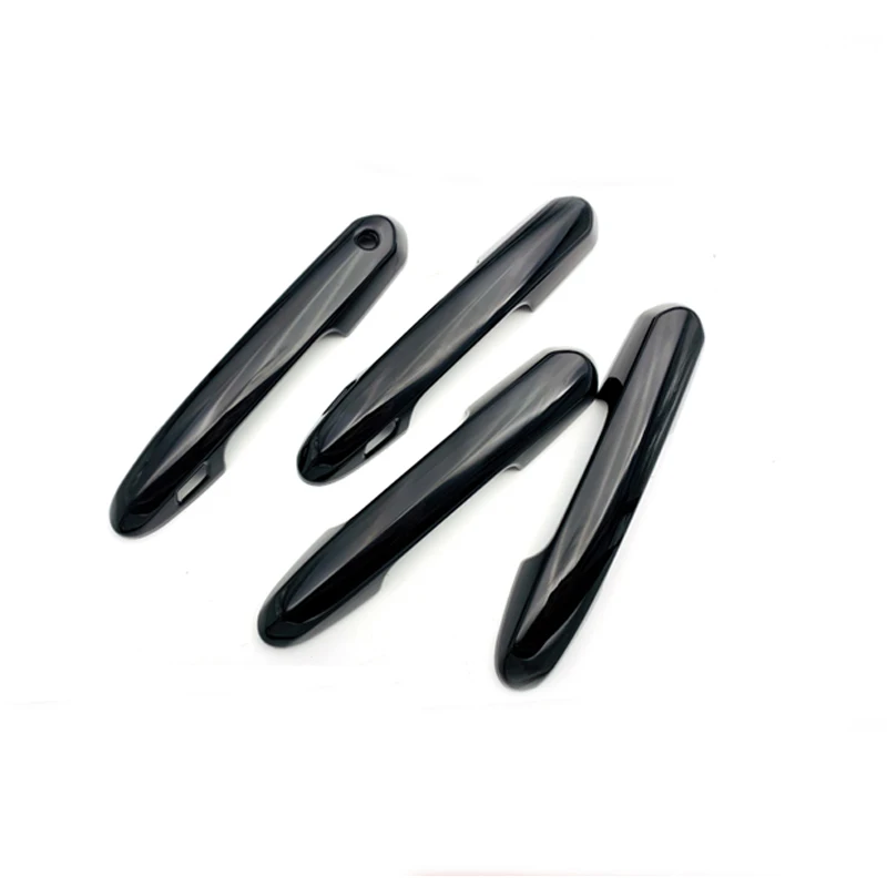 Черная крышка дверной ручки для пианино из АБС пластика Накладка 2019 2020 Toyota RAV4