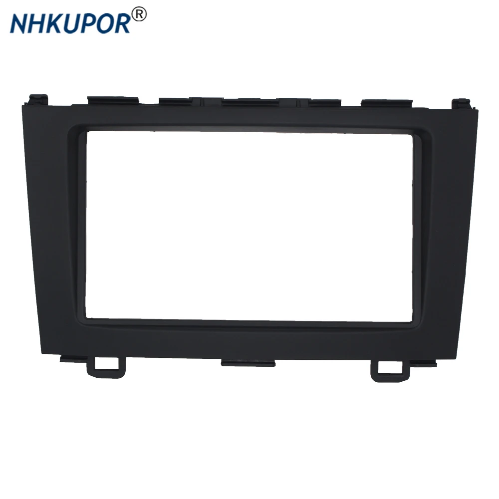 

07-012 Double 2 Din Audio Fascia For HONDA CRV 2007-2012 Radio CD GPS DVD Stereo Panel Dash Mount Installation Trim Frame Kit