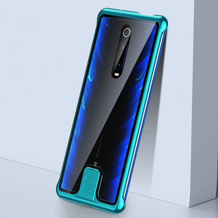 K20pro металлический бампер чехол для Xiao mi xaomi mi 9t mi 9t Pro mi 9tpro Red mi K20 Pro HD закаленное стекло задняя крышка Coque тонкий безрамочный