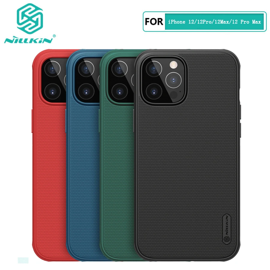 Чехол для iPhone 12 5 4/6 1/6 чехол Nillkin Frosted Shield PC Hard Back Cover For Pro Max / iPhone12 Mini Case | Мобильные