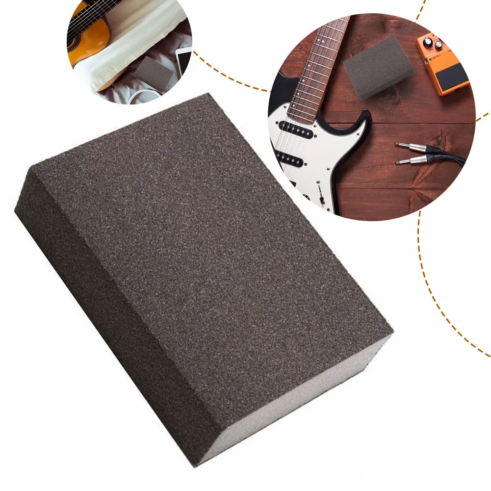 

Guitar Sanding Sponges Sanding Blocks Sponge Sand Block Polishing Wood Furniture Metal Derusting Polishing Sandpaper Washable