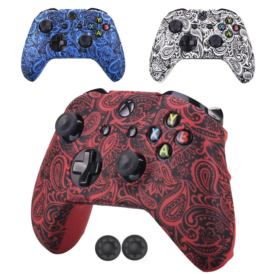 Чехол для контроллера Xbox One S/X мягкий силиконовый чехол удобный резиновый